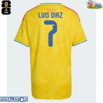 Colombia Luis Diaz #7 Hjemmedrakt Dame VM 2026 Kortermet